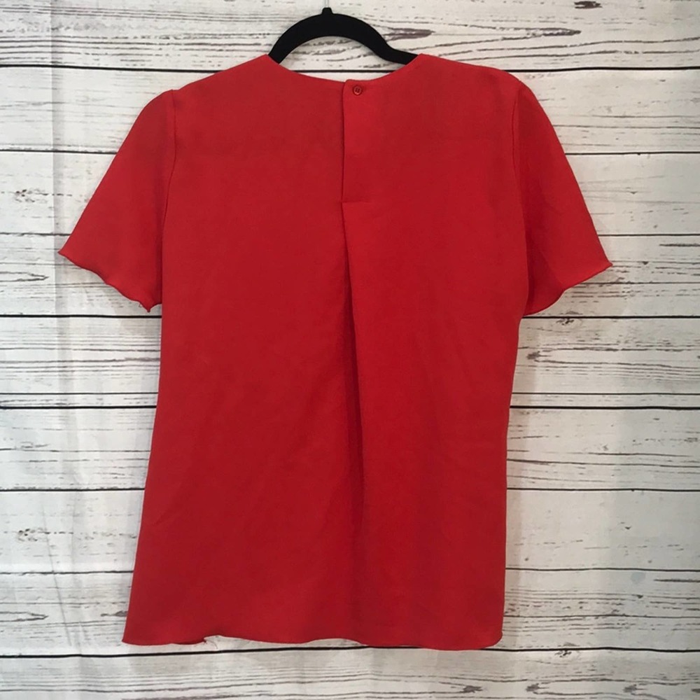 Zara Basics Red Blouse - image 4